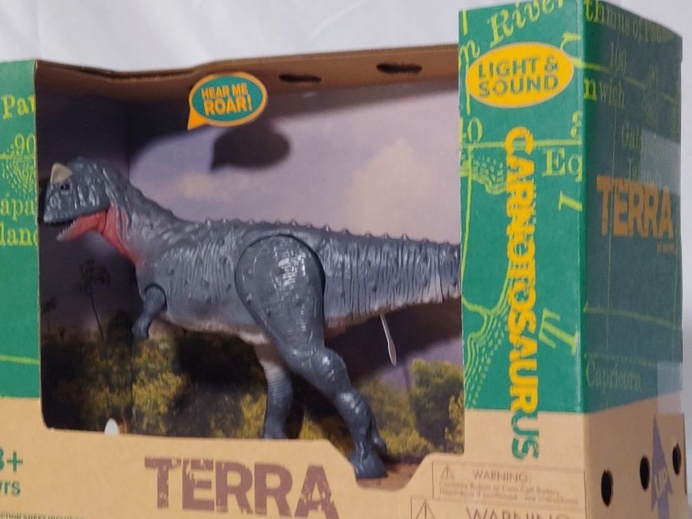 New In Box Terra By Battat Carnotosaurus