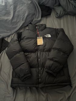 North Face Black Puffer Jacket Tags