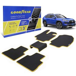 Goodyear 6 pieces car floor liners / mats