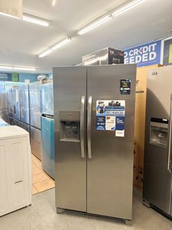 Frigidaire 26 Cu Ft Standard Depth Side by Side Refrigerator