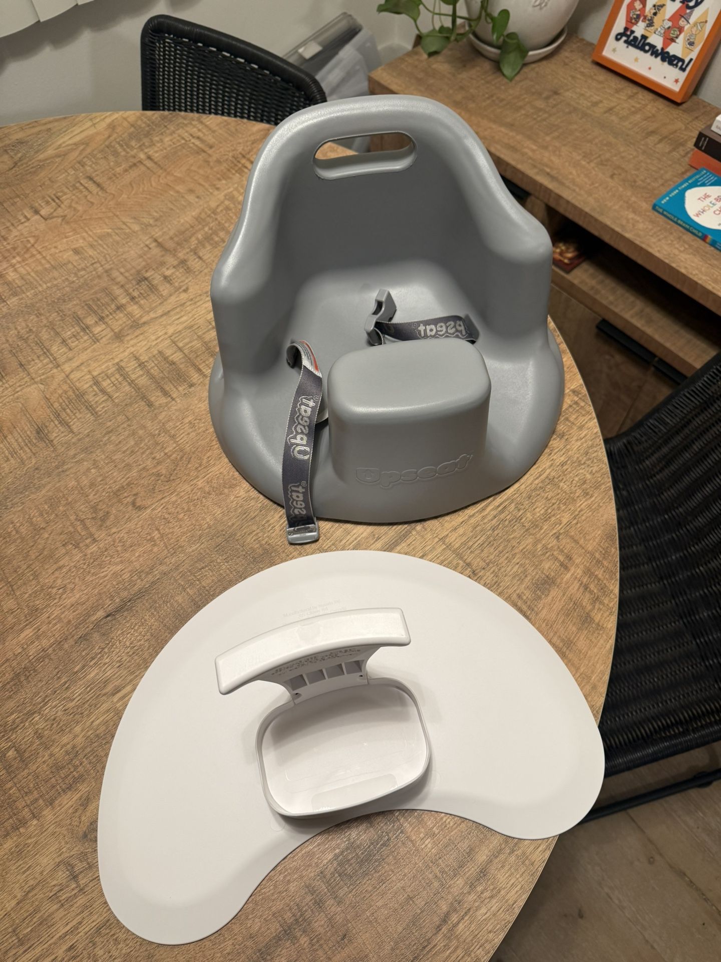 Upseat – The Original Ergonomic Baby Floor & Booster Seat with Tray,