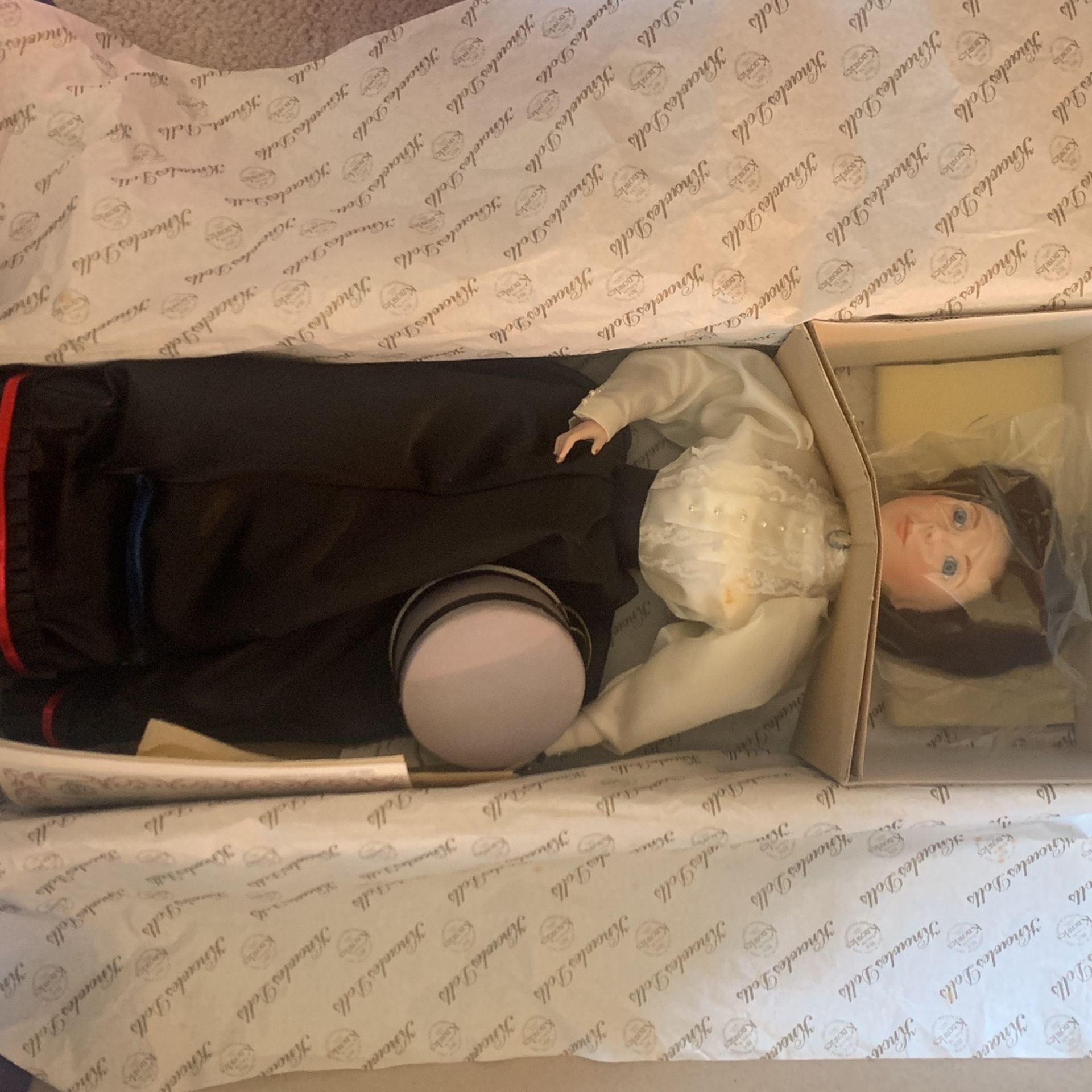 Parade Of American Fashion Knowles Porcelain Doll