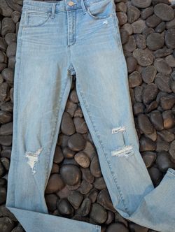 Abercrombie & Fitch High Rise Skinny Jeans (bundle 2 jeans for $20)