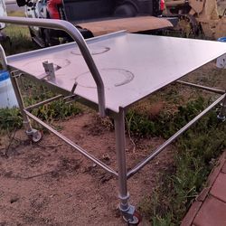 Stainless steel cart