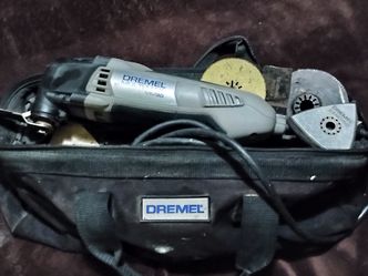 Dremel multi tool with attachments