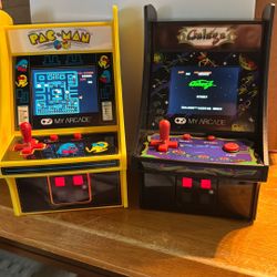 Mini Pac-Man And Mini Galaga Games!