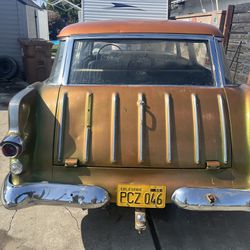 1956 Pontiac Safari Rare 2 Door Wagon Chevy Nomad