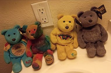 Beatles beanies babies