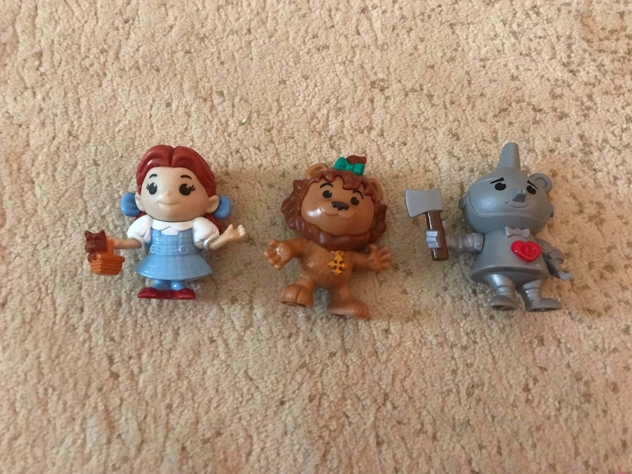 Wizard of Oz figure set 3 pc