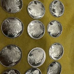 .999 Tube Of Silver Buffalos 2013