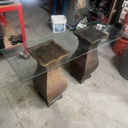 Entry Way Glass Table