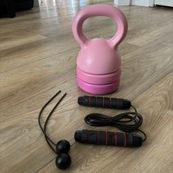 Kettle Bell With Jump Rope
