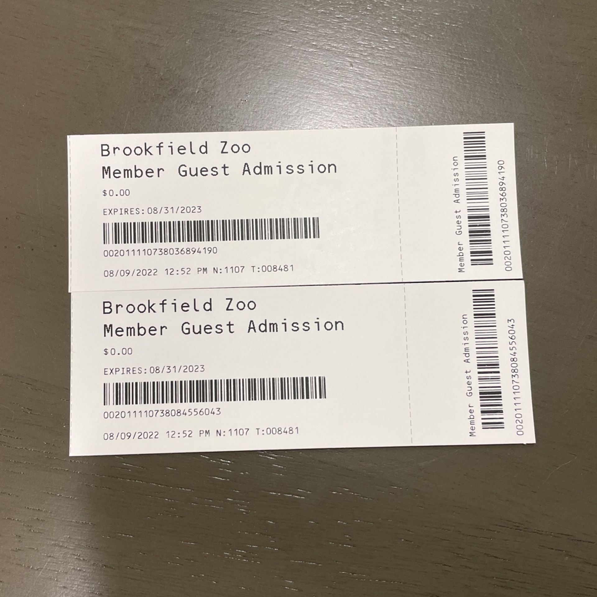 Brookfield Zoo Passes And Attraction 