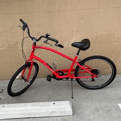 RED Electra Townie  7D Beach Cruiser Bike 