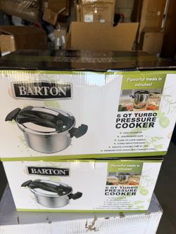 Barton 6 QT Turbo Pressure Cooker