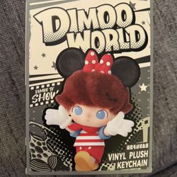 POP MART Dimoo World Plush Keychain - Daisy Duck
