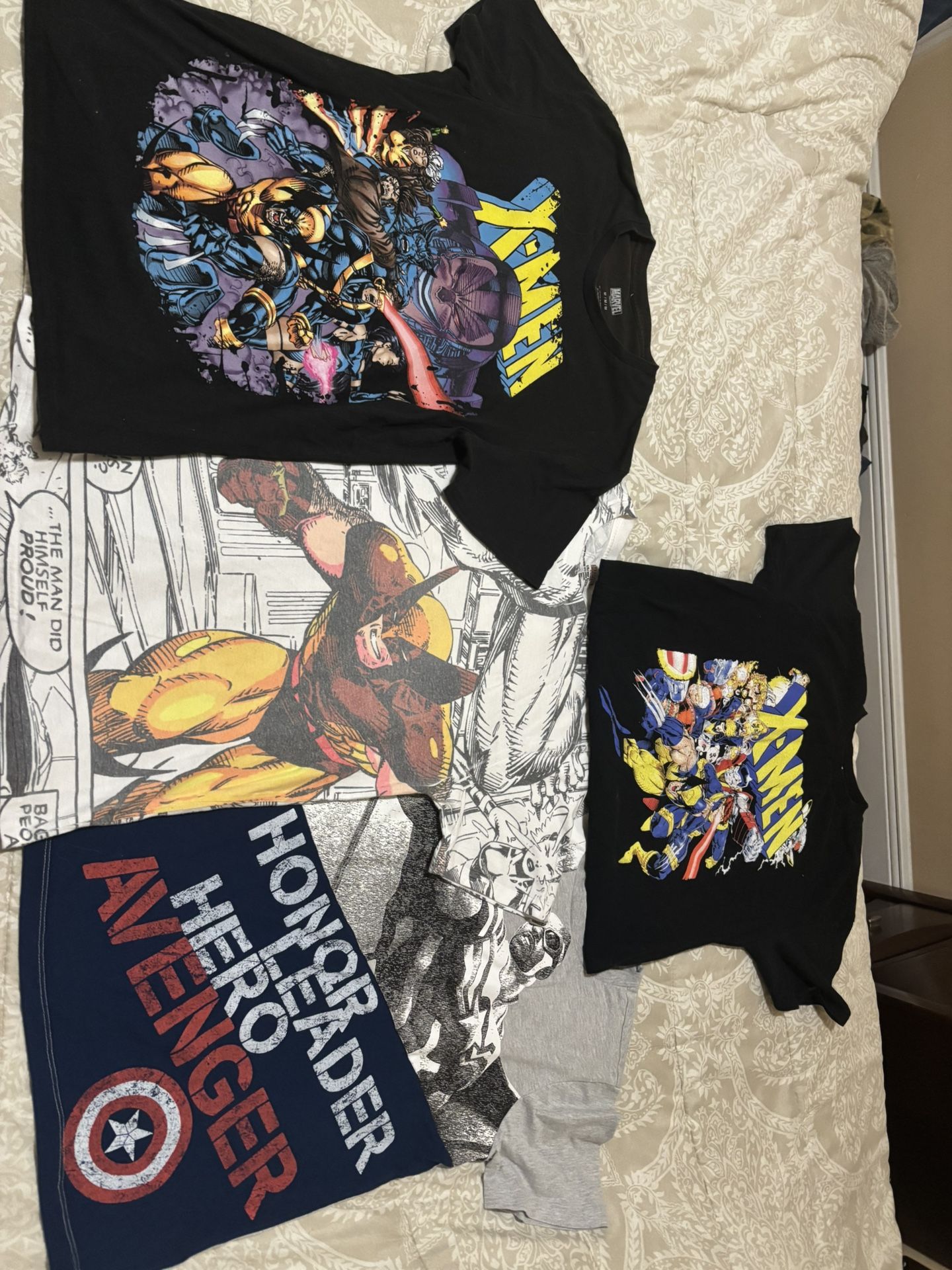 Marvel Shirts Lot