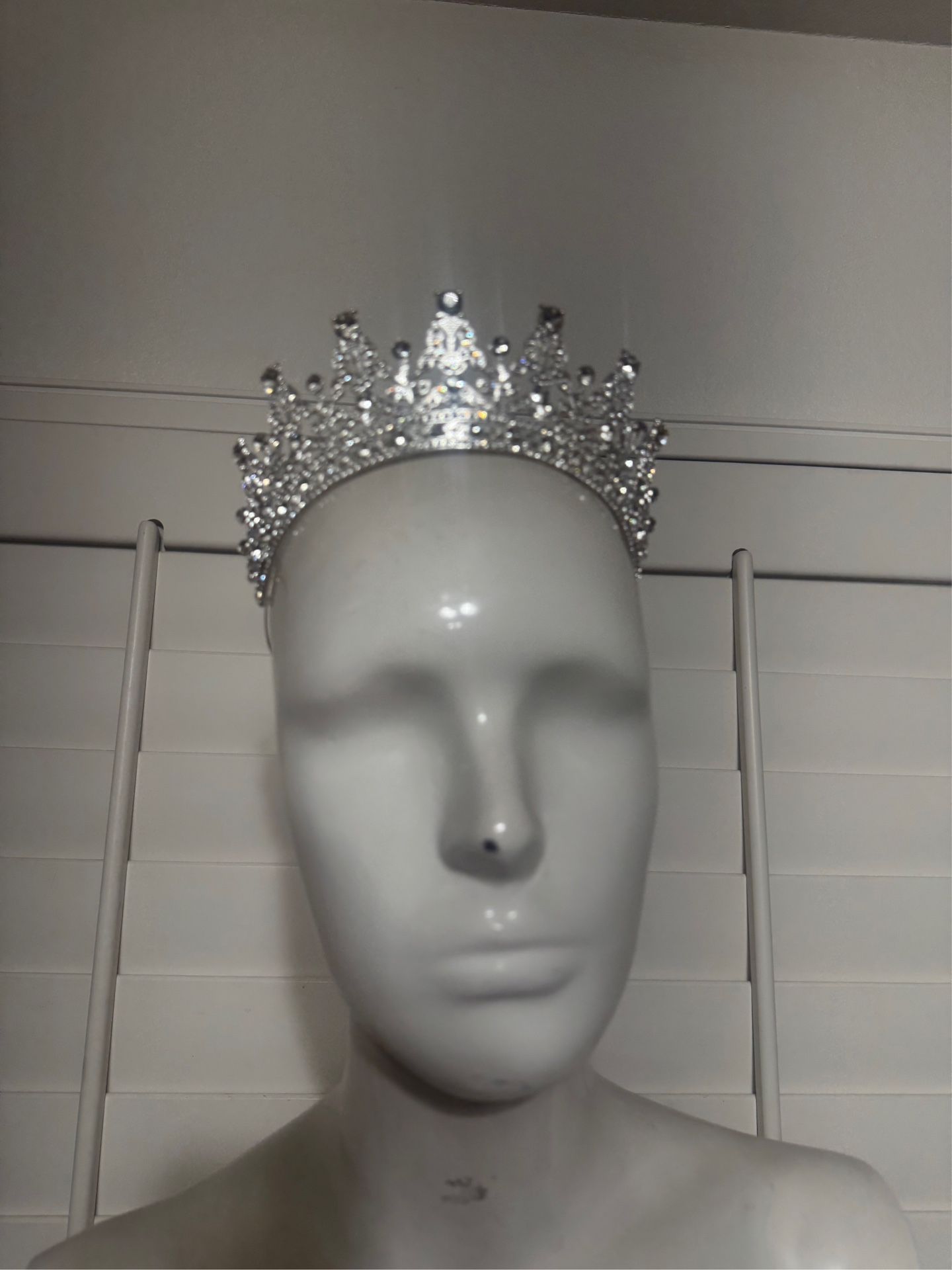 New crown tiara costume Victorian Bridgerton renaissance princess wedding queen