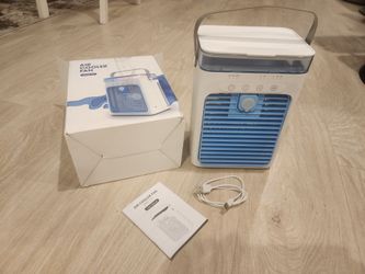 Portable Air Cooler with Water Ice Cooling