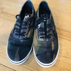 Vans, Vans Off The Wall, Vans Shows, Vans Sneakers, Camo Sneakers, Unisex Sneakers 