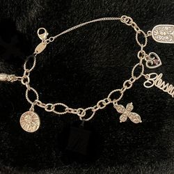James Avery Charm Bracelet with Charms