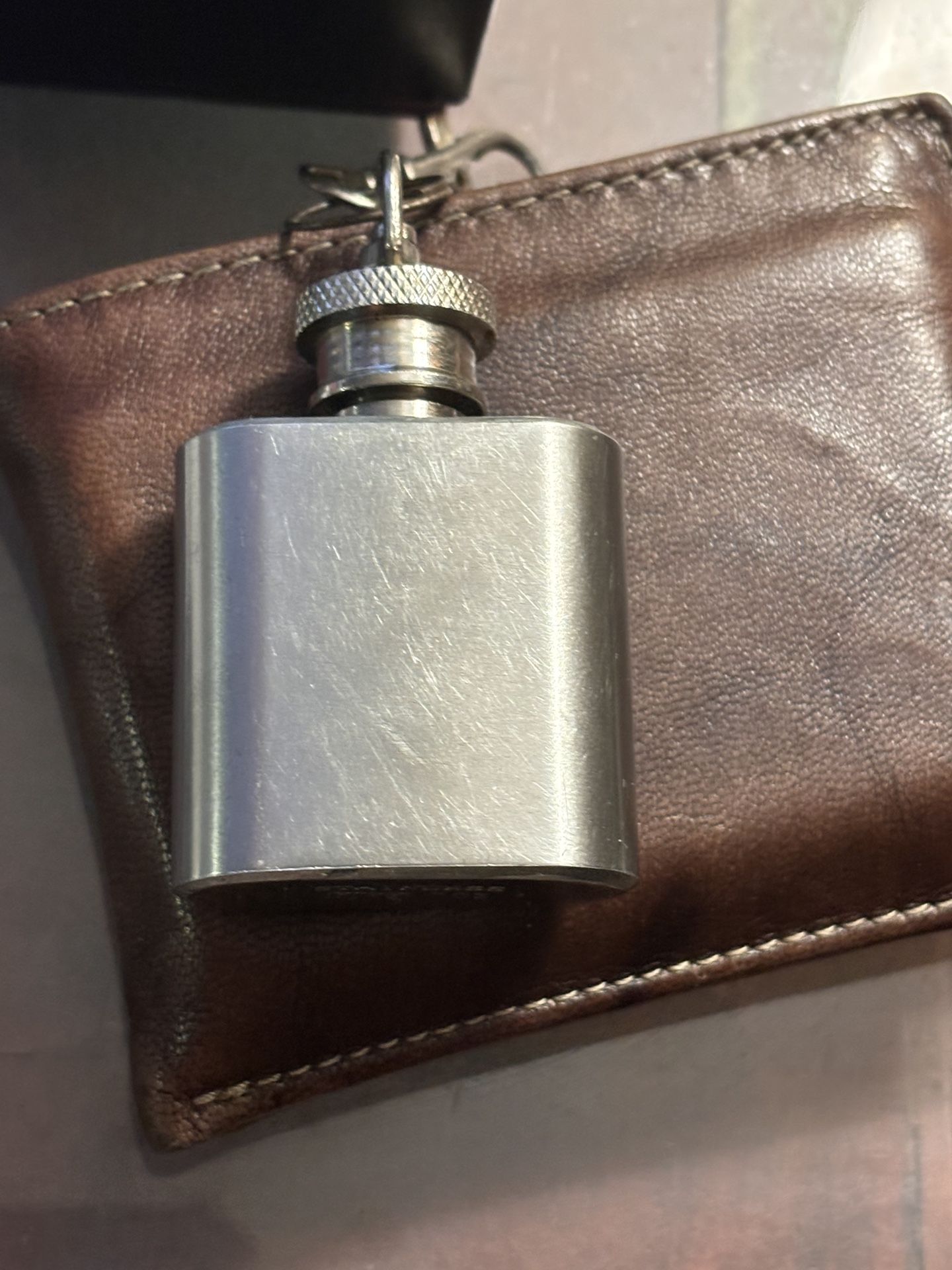 Vintage Mini 1oz Flask