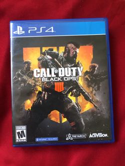 Call of Duty Black Ops 4 PS4