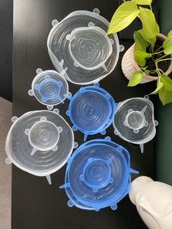 14 Piece Flexible Container Tops
