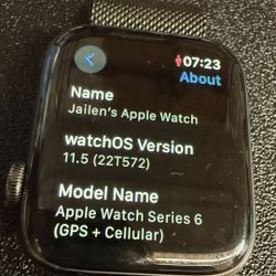 Apple Watch Series 6 Stainless Steel Gps+Cellular 44mm