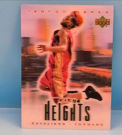 2003 LEBRON JAMES ROOKIE - Upper Deck City Heights Redemption *surface Issues
