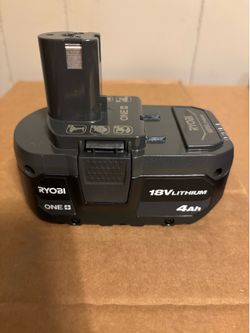 RYOBI ONE+ 18V 4.0 Ah Lithium-Ion Battery