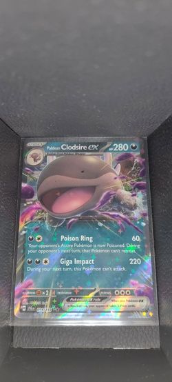 Paldean Clodsire ex Pokémon Card 094/159 Holo