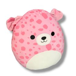 NWT Squishmallows Daniel Pink Dalmatian Dog Plush – 12” – Aldi Exclusive