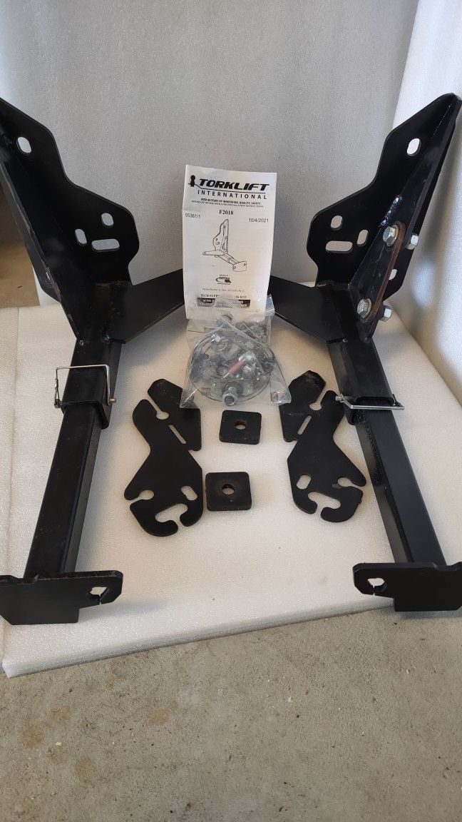 Torklift F2018 Frame-Mounted FRONT Camper Tie Downs for 2015 to 2023 Ford F150