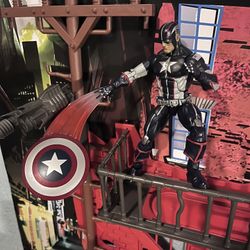 Captain America With Shield Extension Accessory