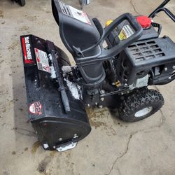 22 "Snow thrower. 