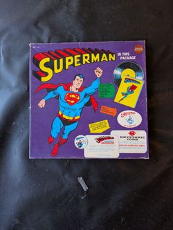 Superman Comic and Vinyl 1966