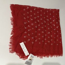 Fringed Organic Cotton Bandana from Madewell
