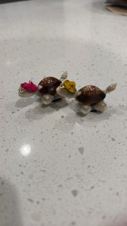 Mini Turtle Magnets Set Decor