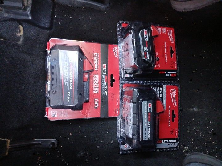 Milwaukee M18 Batteries