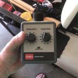 Toro Battery Timer For Grow