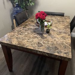 Marble Dining Table 68x42