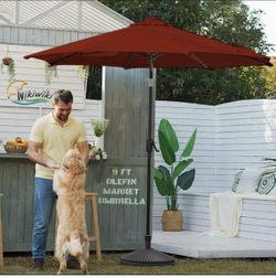New Wikiwiki 9 ft patio market umbrella