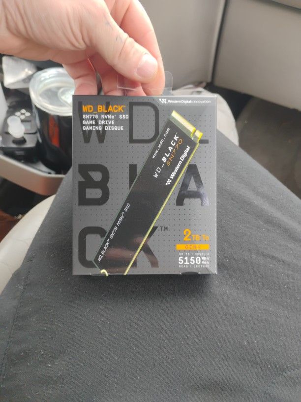 WD Black 2 Terabyte Nvme Ssd