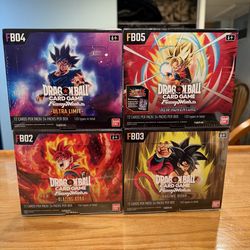 Dragonball fusion world booster boxes