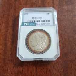 1880 Morgan Silver Dollar Ms66. Should Be DMPL