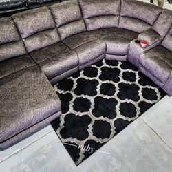 Benlocke 6 Pc Modular Reclining Oversized Sectional Couch With Chaise| 39$ Down Payment| Living Room Ashley @ Fastest Delivery 🚚