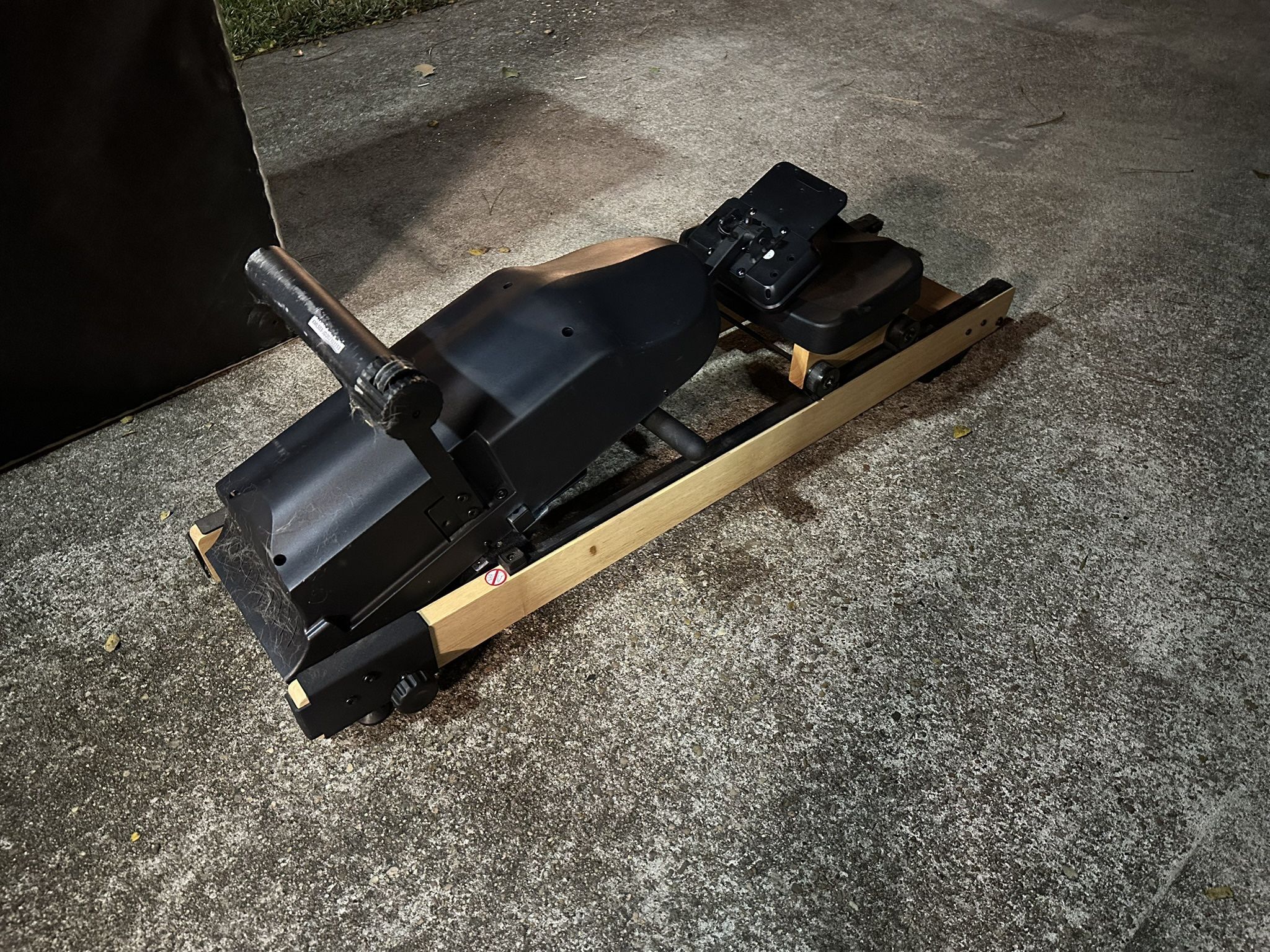 Foldable Wooden Magnetic Rowing Machine