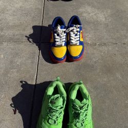 Balenciaga, Bape, Off white Nikes 