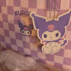 Kuromi Bag Filled With Makeup Plushy Take A Look